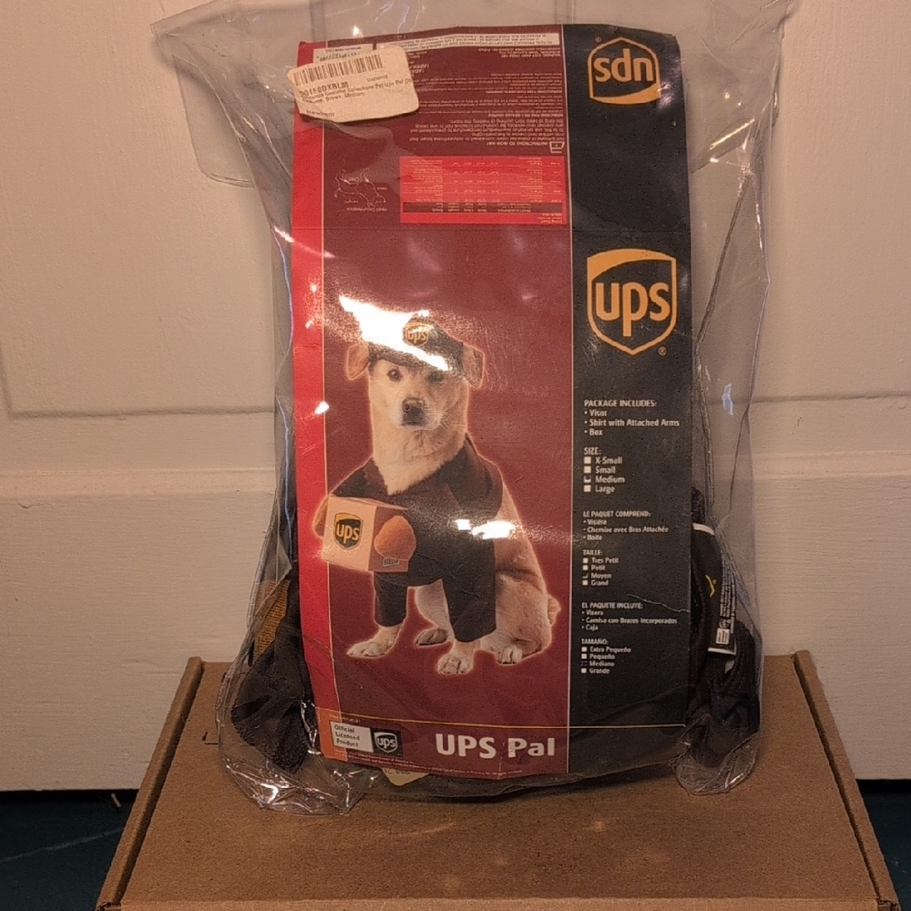 Dog Costume - Black and Brown